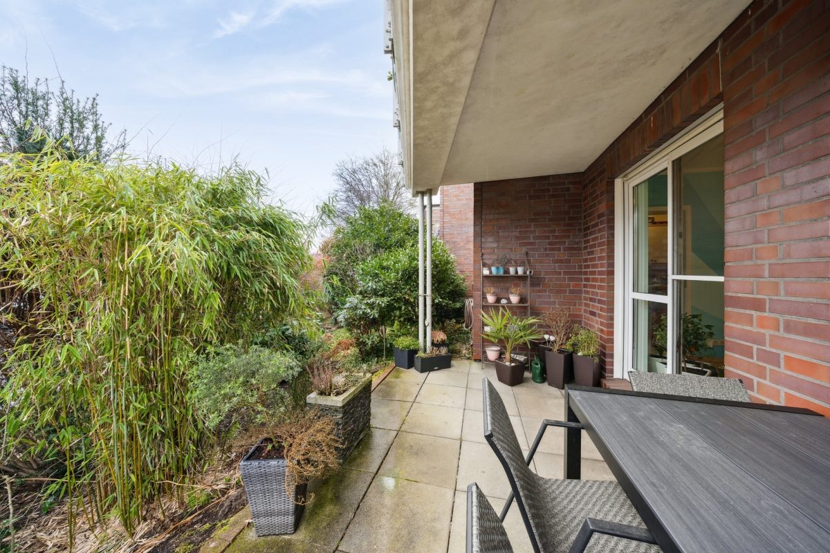 Immobilienangebot - Hamburg / Rahlstedt - Alle - Barrierearme 3-Zimmer Wohnung mit Terrasse, Aufzug und TG-Stellplatz in Alt-Rahlstedt