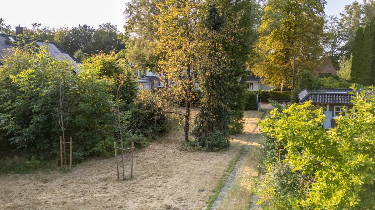 Immobilienangebot - Hamburg / Bergstedt - Alle - BAUGRUNDSTÜCK FÜR EIN EINFAMILIENHAUS IN ATTRAKTIVER SACKGASSENLAGE VON BERGSTEDT
