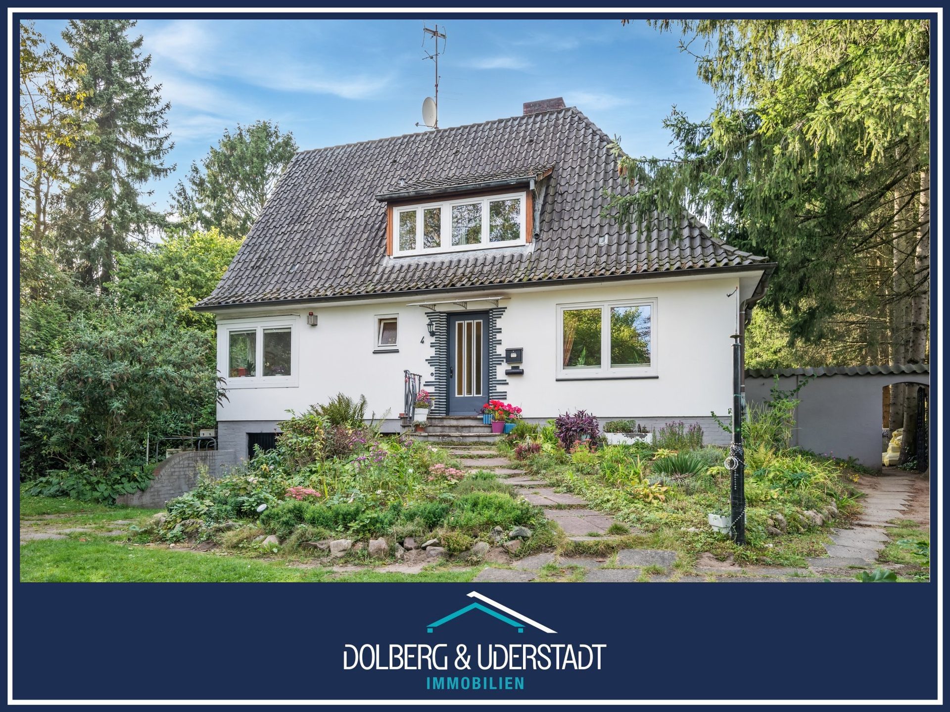 Immobilienangebot - Hamburg / Rahlstedt - Alle - Gepflegtes Einfamilienhaus auf ca. 1000 m² großem Grundstück mit Keller und Garage in attraktiver Lage von Rahlstedt