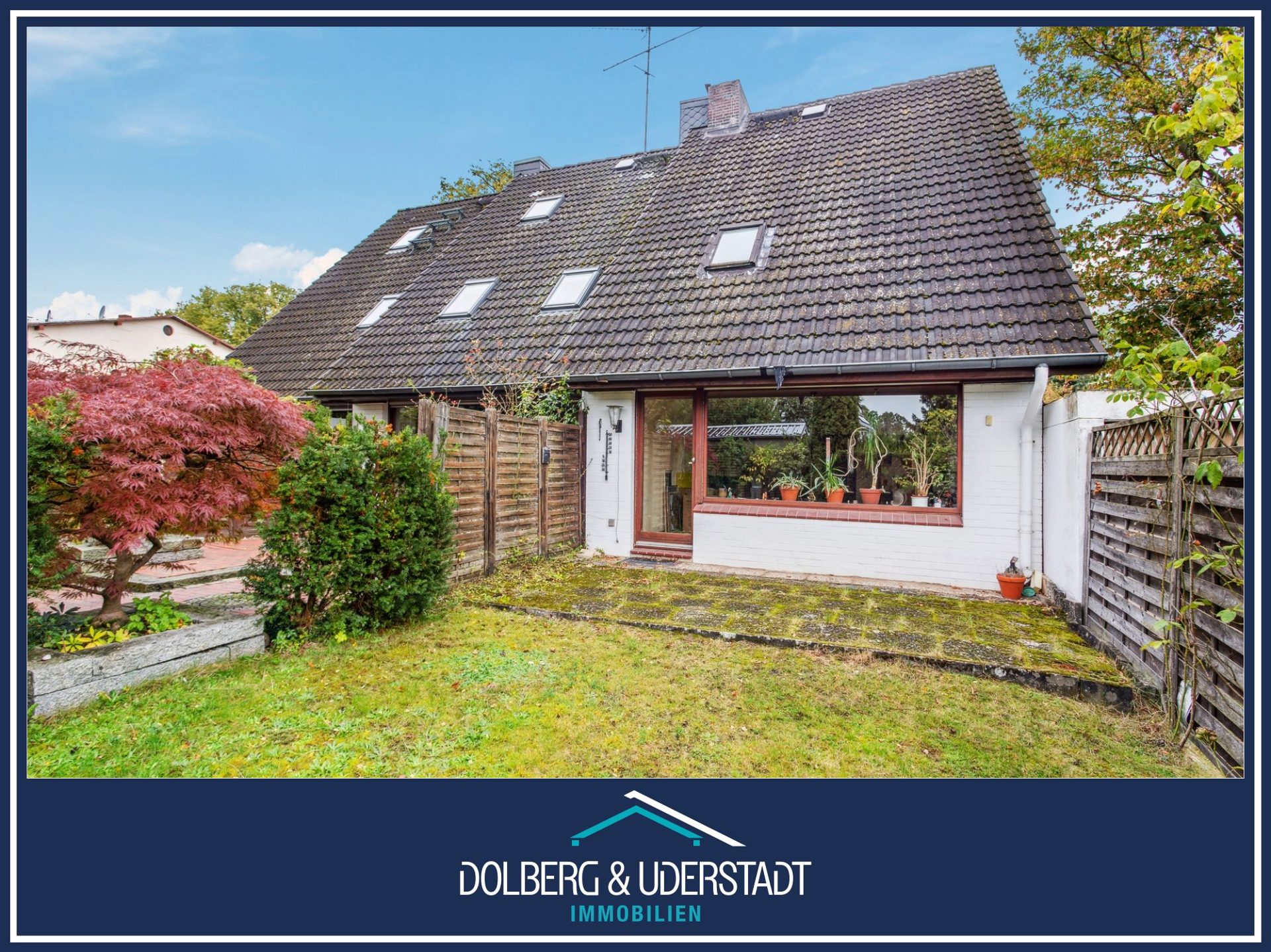Immobilienangebot - Hamburg / Rahlstedt - Alle - NUR NOCH WARTELISTE Renovierungsbedürftiges Endreihenhaus mit Vollkeller+ Einzelgarage in attraktiver Lage von Rahlstedt