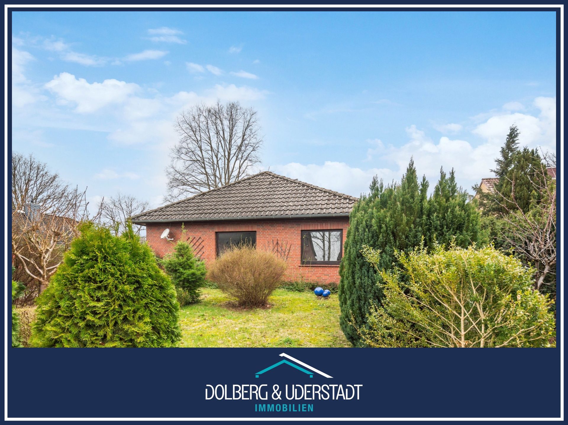 Immobilienangebot - Vierhöfen - Alle - Bungalow mit großem Grundstück und eigener Garage, in guter Wohnlage von Vierhöfen.