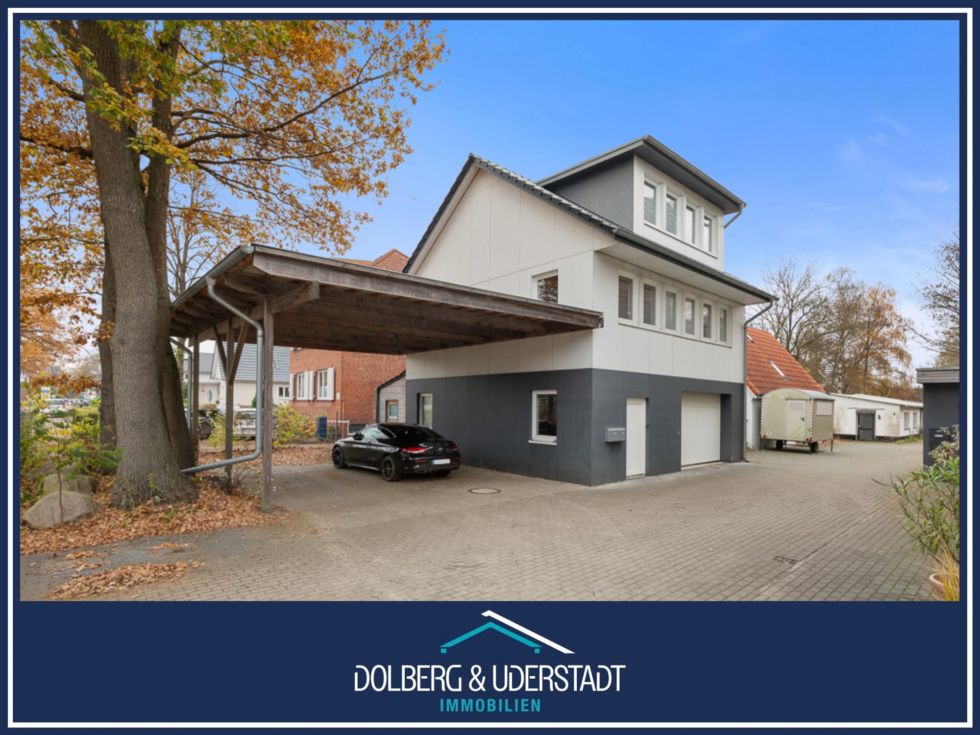 Immobilienangebot - Hamburg / Rahlstedt - Alle - Langfristig vermietetes Zinshaus + Einfamilienhaus in Zentrumslage von Rahlstedt