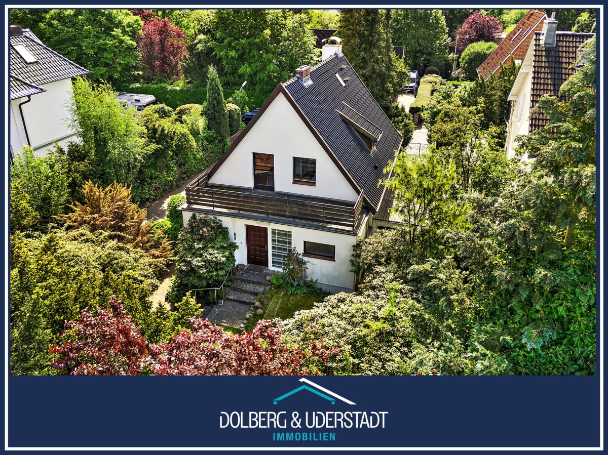 Immobilienangebot - Hamburg / Rahlstedt - Alle - NUR NOCH WARTELISTE ! Einfamilienhaus in beliebter Villenstraße am Rahlstedter Gehölz
