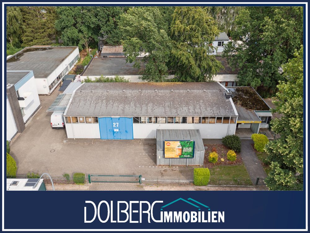 Immobilienangebot - Hamburg / Niendorf - Alle - Gewerbegrundstück mit Bürotrakt, Halle und viel Potential zentral in Hamburg-Niendorf