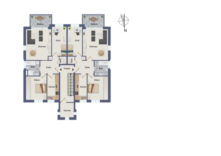 Immobilienangebot - Braak - Alle - Voll vermietetes Zinshaus in Braak: 6 Wohnungen und 12 PKW-Stellplätze