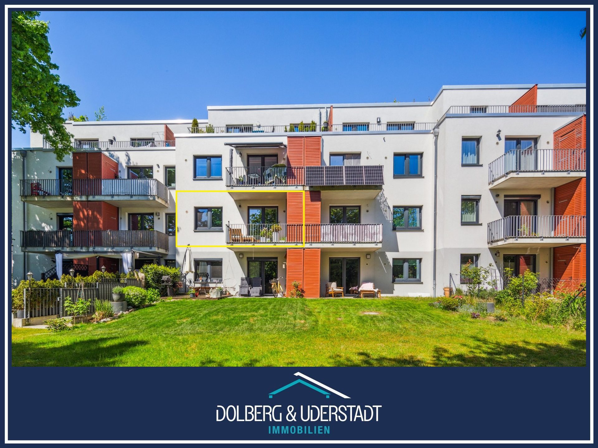 Immobilienangebot - Hamburg / Rahlstedt - Alle - Urbaner Rückzugsort mit Stil – Exklusive 3-Zimmer-Wohnung mit Balkon & TG-Stellplatz