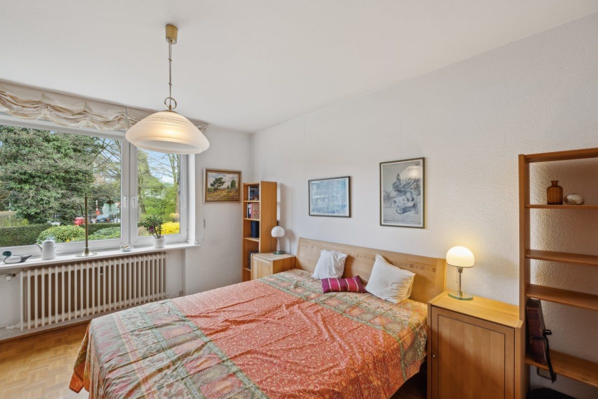Immobilienangebot - Hamburg / Rahlstedt - Alle - Gepflegte 4-Zimmer-Wohnung mit Terrasse und herrlicher Aussicht in ruhiger Wohnlage von Alt-Rahlstedt!