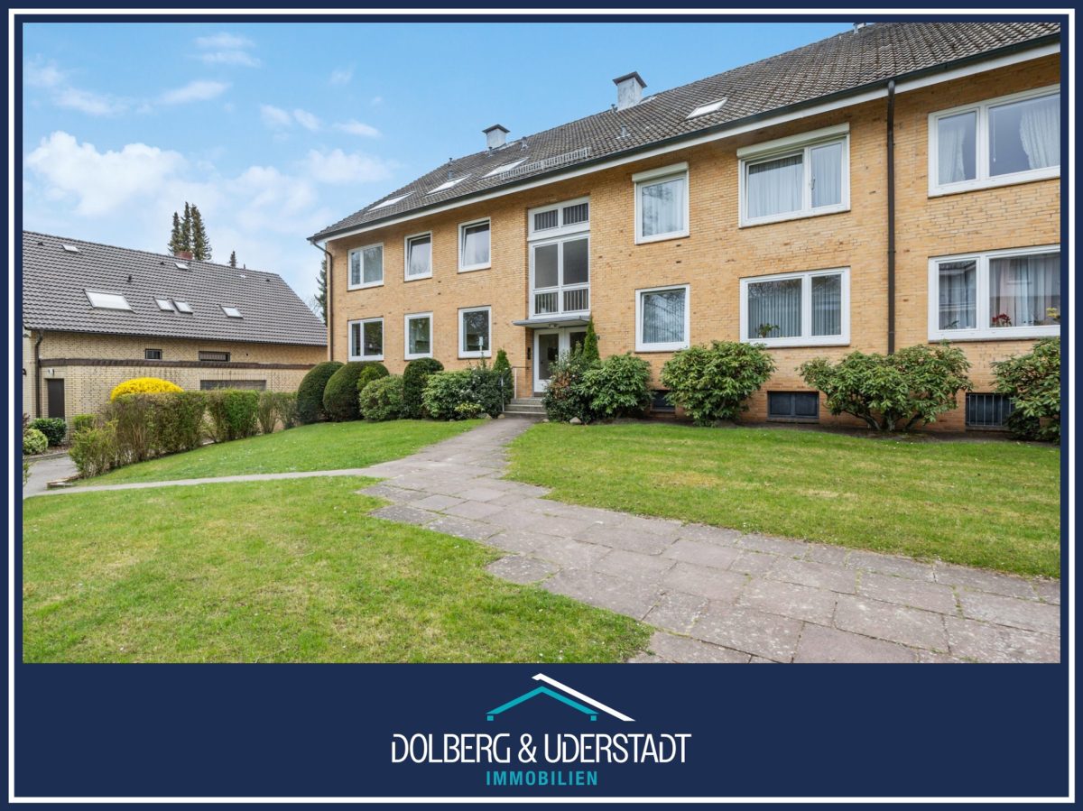 Immobilienangebot - Hamburg / Rahlstedt - Alle - Gepflegte 4-Zimmer-Wohnung mit Terrasse und herrlicher Aussicht in ruhiger Wohnlage von Alt-Rahlstedt!