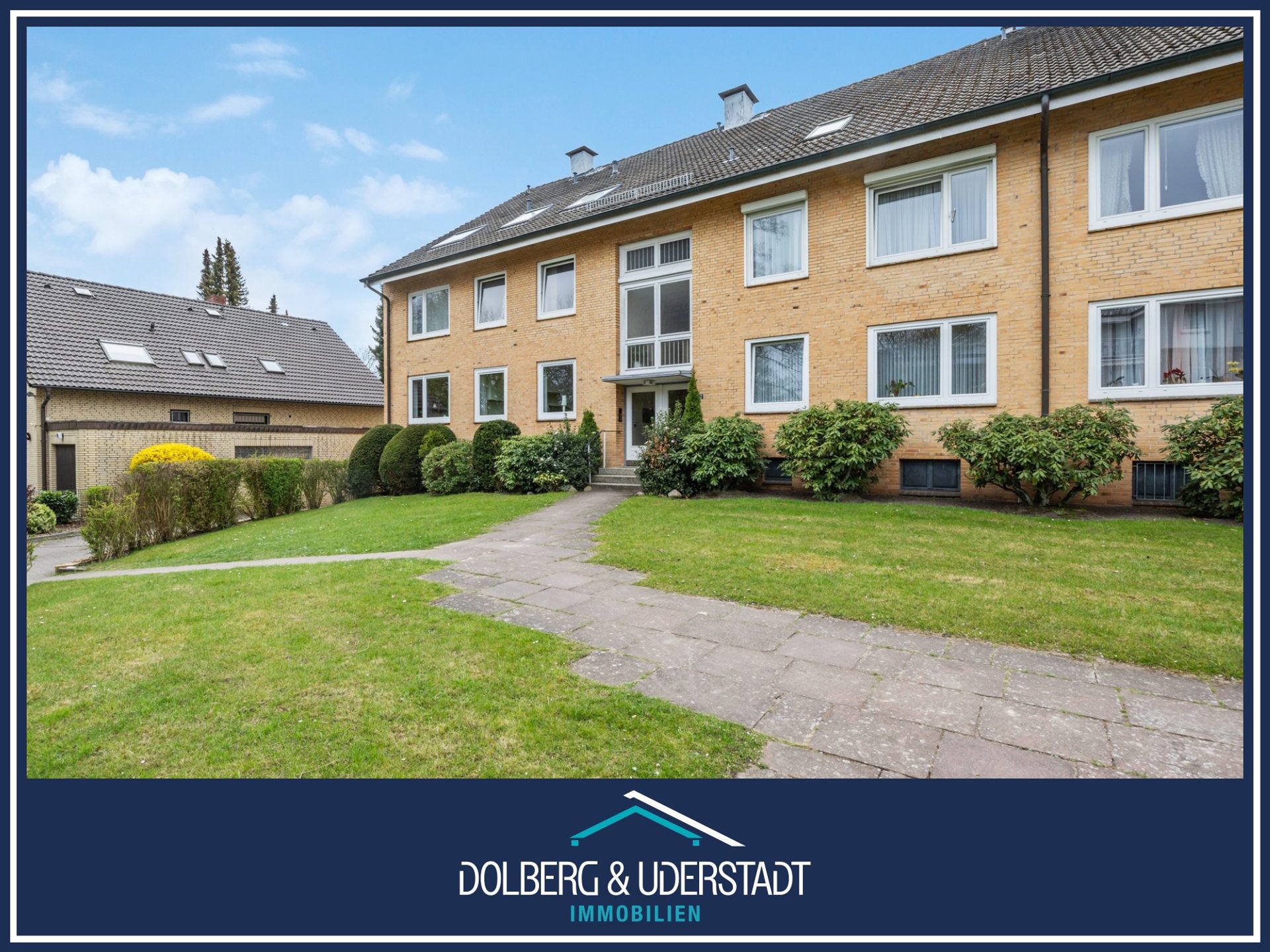 Immobilienangebot - Hamburg / Rahlstedt - Alle - Gepflegte 4-Zimmer-Wohnung mit Terrasse und herrlicher Aussicht in ruhiger Wohnlage von Alt-Rahlstedt!