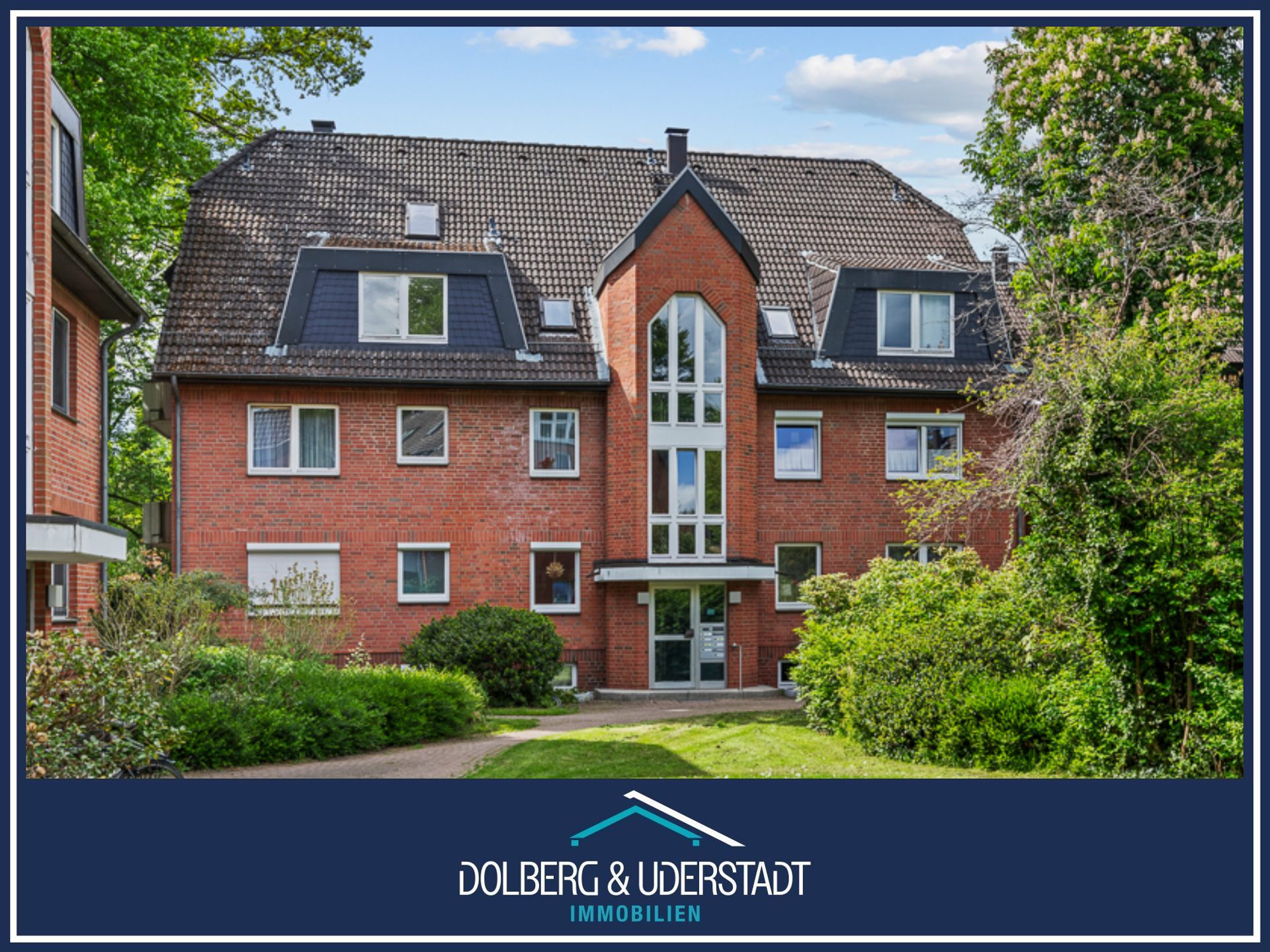 Immobilienangebot - Hamburg / Rahlstedt - Alle - !NUR NOCH WARTELISTE! 3-Zimmer-Maisonette mit Balkon & TG-Stellplatz im Villenviertel von Alt-Rahlstedt