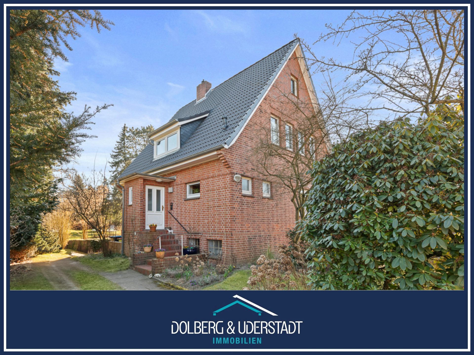 Immobilienangebot - Hamburg / Rahlstedt - Alle - Rotklinker Klassiker in schöner Lage im Villengebiet von Alt Rahlstedt aktuell vermietet