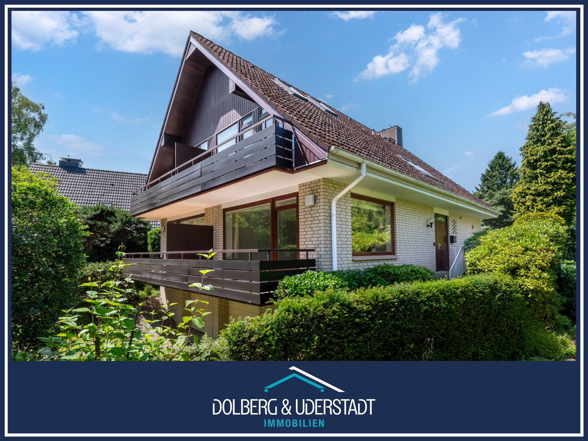 Immobilienangebot - Hamburg / Tonndorf - Alle - Großer Garten! Doppelhaushälfte mit Vollkeller im ruhigen Wohngebiet