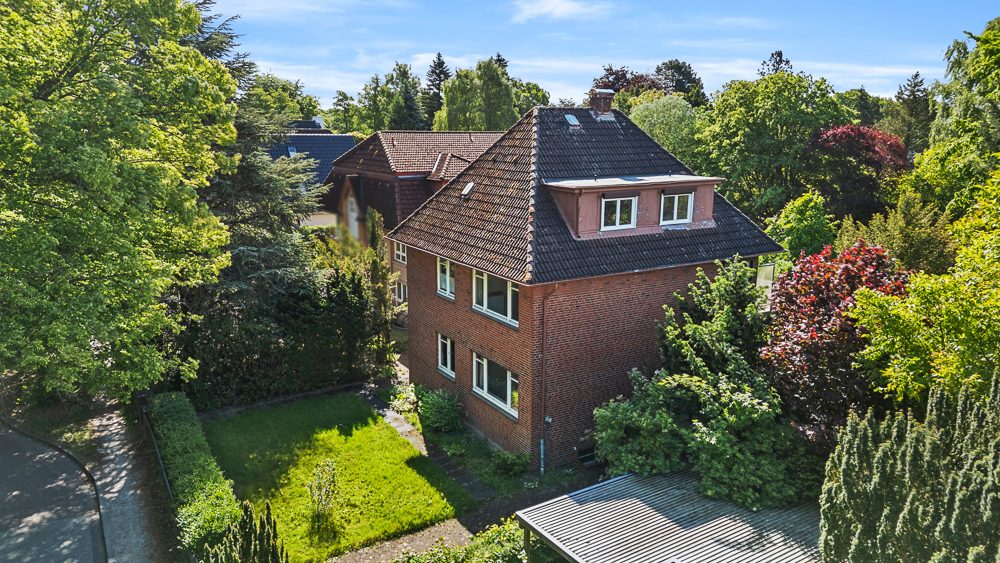 Immobilienangebot - Hamburg / Wellingsbüttel - Alle - Baugrundstück mit Baugenehmigung für ein Mehrfamilienhaus in TOP-Lage von Wellingsbüttel!