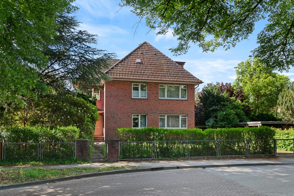 Immobilienangebot - Hamburg / Wellingsbüttel - Alle - Baugrundstück mit Baugenehmigung für ein Mehrfamilienhaus in TOP-Lage von Wellingsbüttel!