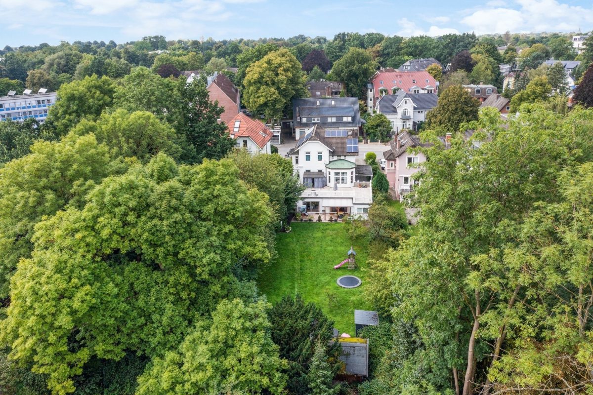 Immobilienangebot - Hamburg / Rahlstedt - Alle - Baugrundstück in Hamburg-Rahlstedt – ca. 1.417 m², WA, offene Bauweise, ohne Baubindung