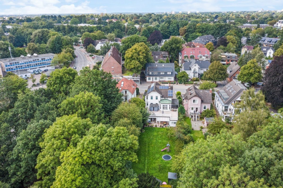 Immobilienangebot - Hamburg / Rahlstedt - Alle - Baugrundstück in Hamburg-Rahlstedt – ca. 1.417 m², WA, offene Bauweise, ohne Baubindung