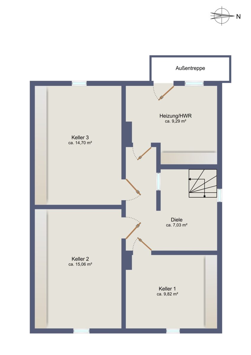 Immobilienangebot - Lübeck - Alle - Zinshaus mit 3 vermieteten Wohnungen in ruhiger Wohnlage von Lübeck!