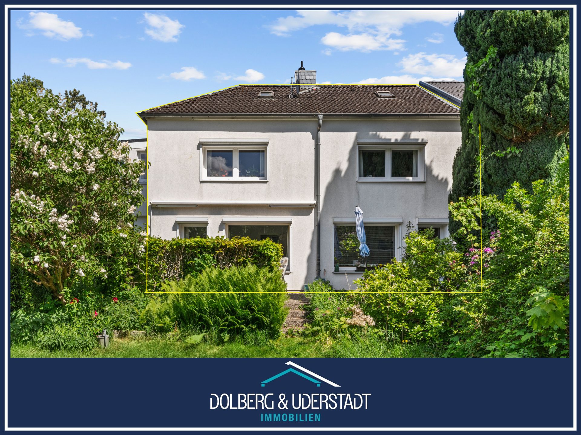 Immobilienangebot - Hamburg / Rahlstedt - Alle - Bezugsfrei ab 01.07.2026 ! Großzügiges Doppelreihenhaus mit 2 Einheiten in ruhiger Anliegerstraße !