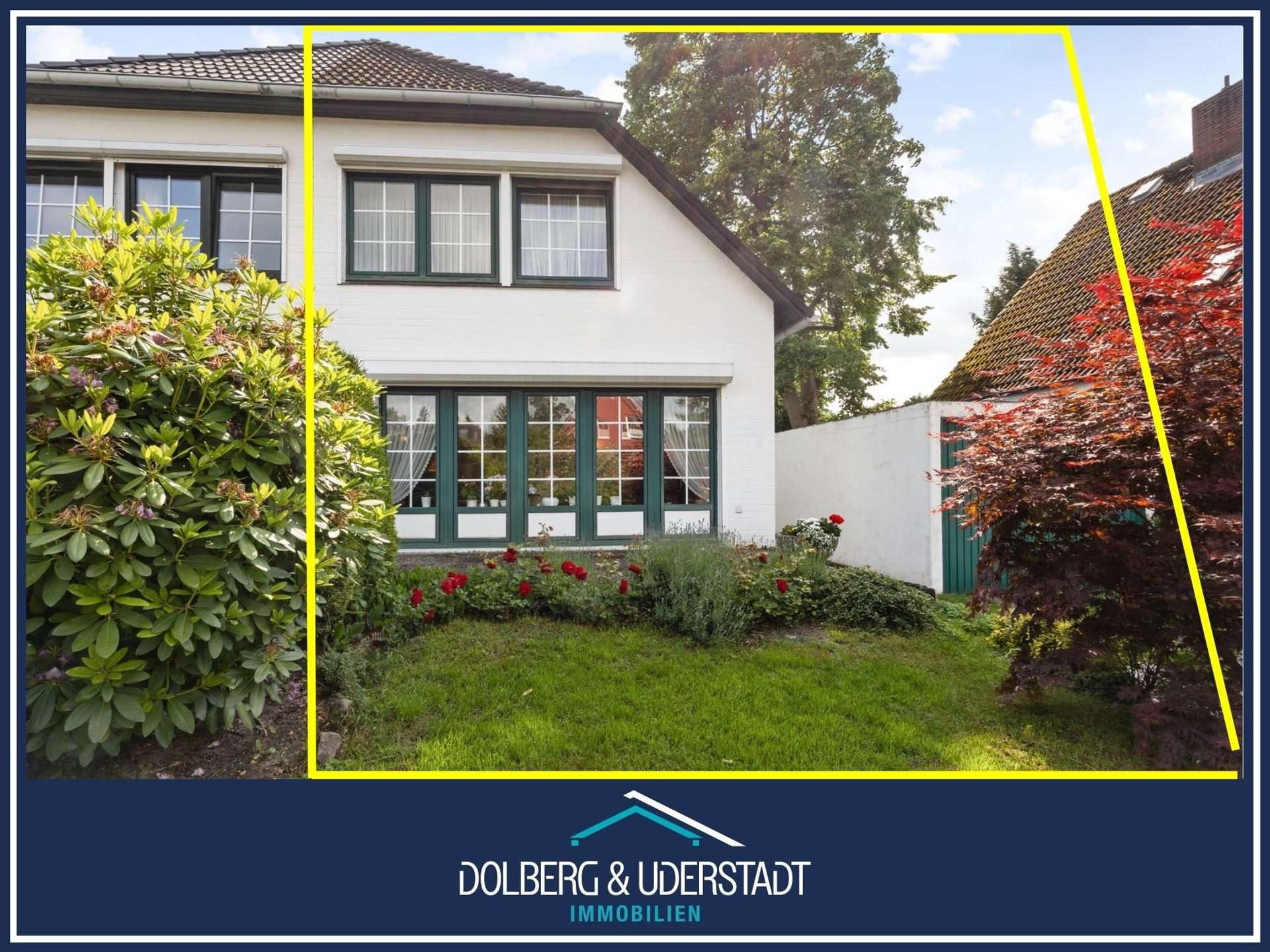 Immobilienangebot - Hamburg / Rahlstedt - Alle - Doppelhaushälfte in ruhiger Wohnlage mit Garten in Oldenfelde