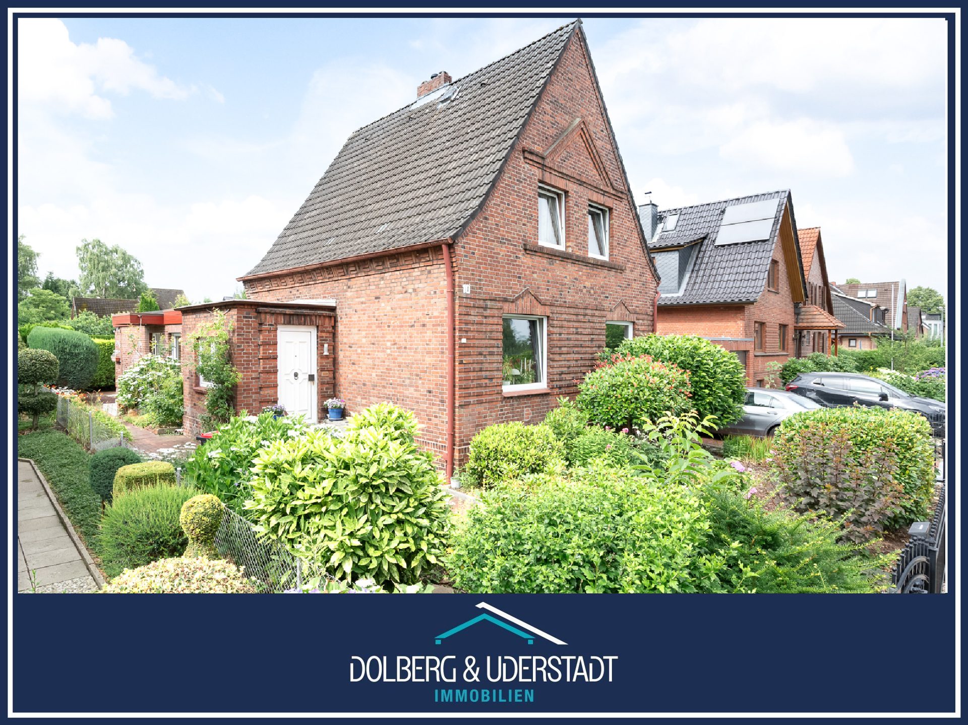 Immobilienangebot - Hamburg / Schiffbek - Alle - Zweifamilienhaus mit lichtdurchflutetem Bungalow auf sonnigem Südgrundstück – gepflegt, vielseitig und ruhig gelegen
