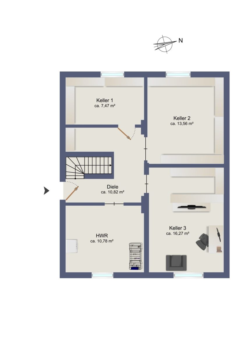 Immobilienangebot - Hamburg / Rahlstedt - Alle - Frei verfügbar ! Gepflegtes Einfamilienhaus mit Vollkeller und Nebengebäude & Garage für 2 Fahrzeuge