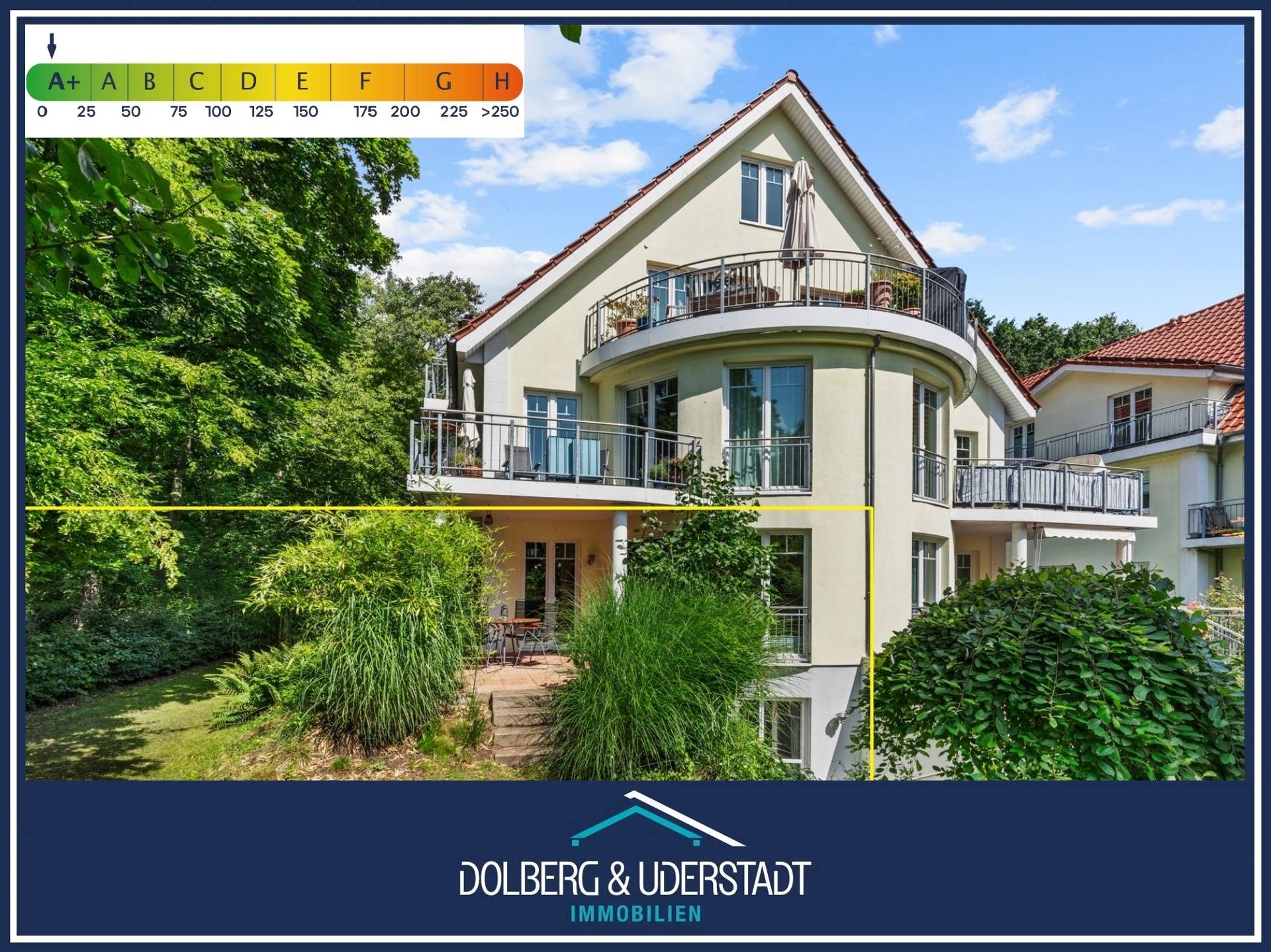 Immobilienangebot - Hamburg / Osdorf - Alle - Exklusive Wohnung mit eigenem Garten & Carport + Energieeffiziensklasse A+