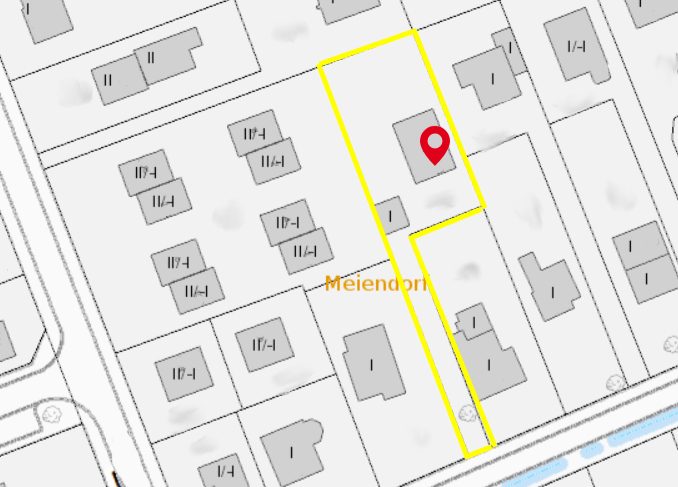 Immobilienangebot - Hamburg / Meiendorf - Alle - Baugrundstück für Einfamilienhaus mit 2 Wohneinheiten in ruhiger Wohnlage von Meiendorf