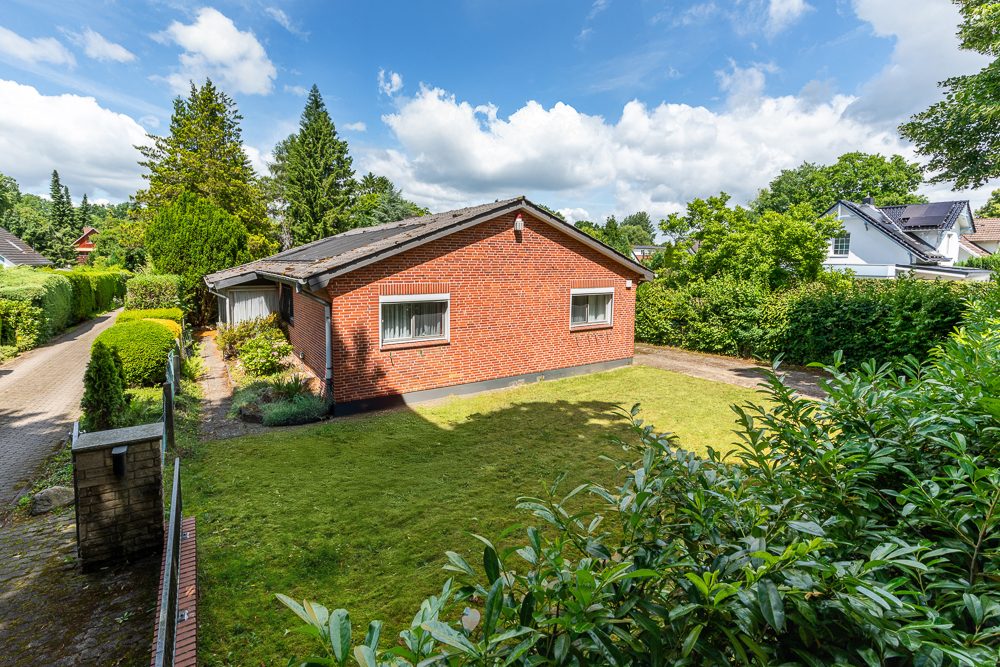Immobilienangebot - Hamburg / Bergstedt - Alle - Familienidyll: Bauplatz für Ihr Traumhaus inmitten der herrlichen Walddörfer