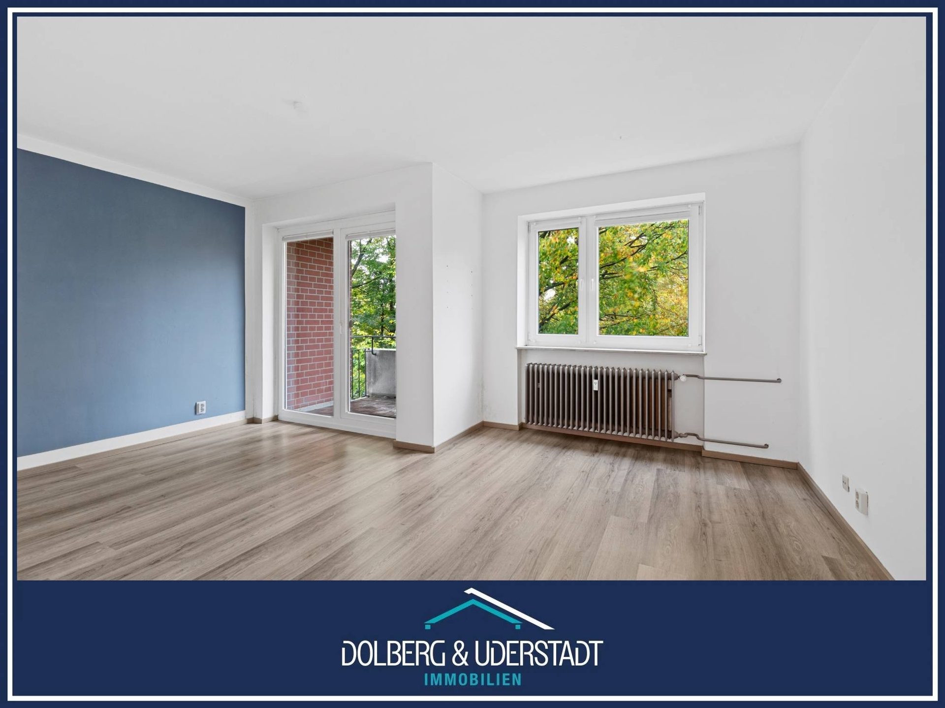 Immobilienangebot - Hamburg / Niendorf - Alle - Attraktive und gut geschnittene 2-Zimmer-Wohnung in ruhigem Wohngebiet