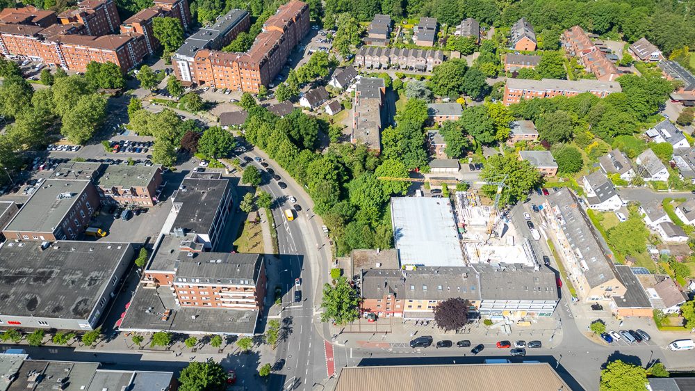 Immobilienangebot - Glinde - Alle - Bauplatz für ca. 2.607 m² Wohn- und Gewerbefläche direkt im Zentrum!