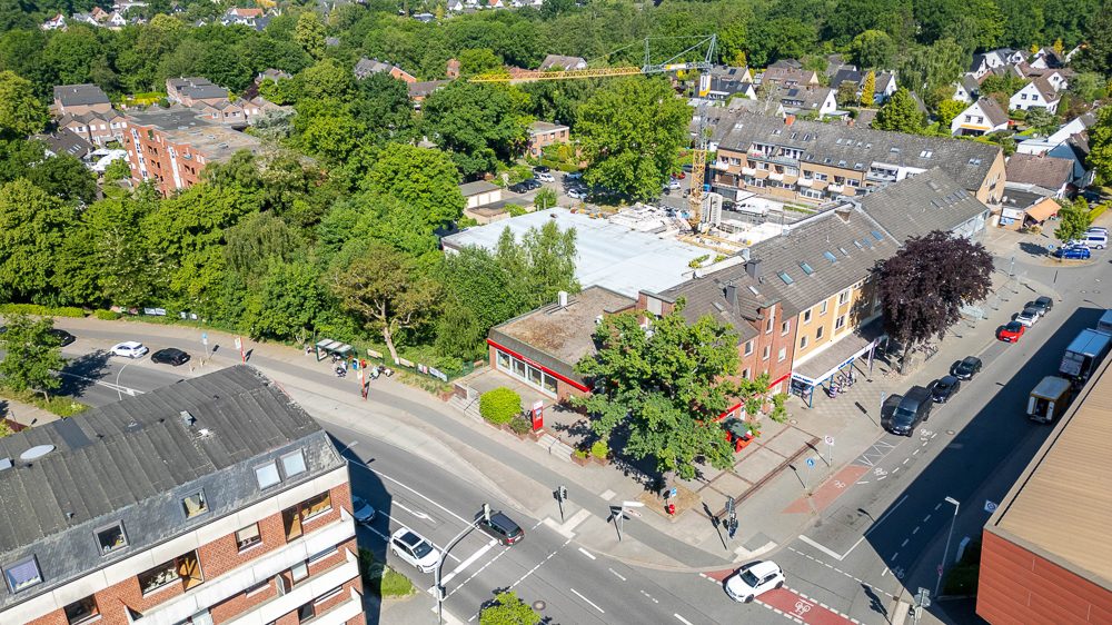 Immobilienangebot - Glinde - Alle - Bauplatz für ca. 2.607 m² Wohn- und Gewerbefläche direkt im Zentrum!
