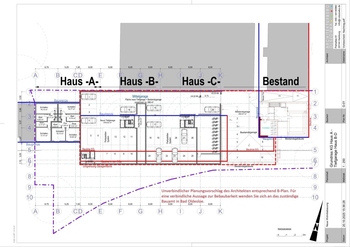 Immobilienangebot - Glinde - Alle - Bauplatz für ca. 2.607 m² Wohn- und Gewerbefläche direkt im Zentrum!