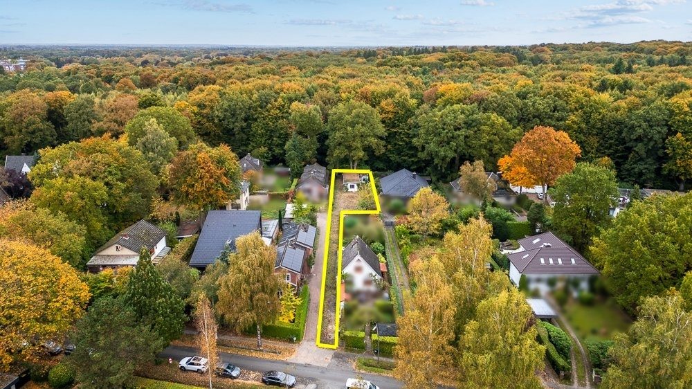 Immobilienangebot - Hamburg / Meiendorf - Alle - Ein attraktives Baugrundstück in direkter Waldrandlage am Volksdorfer Wald im Pfeifenstiel