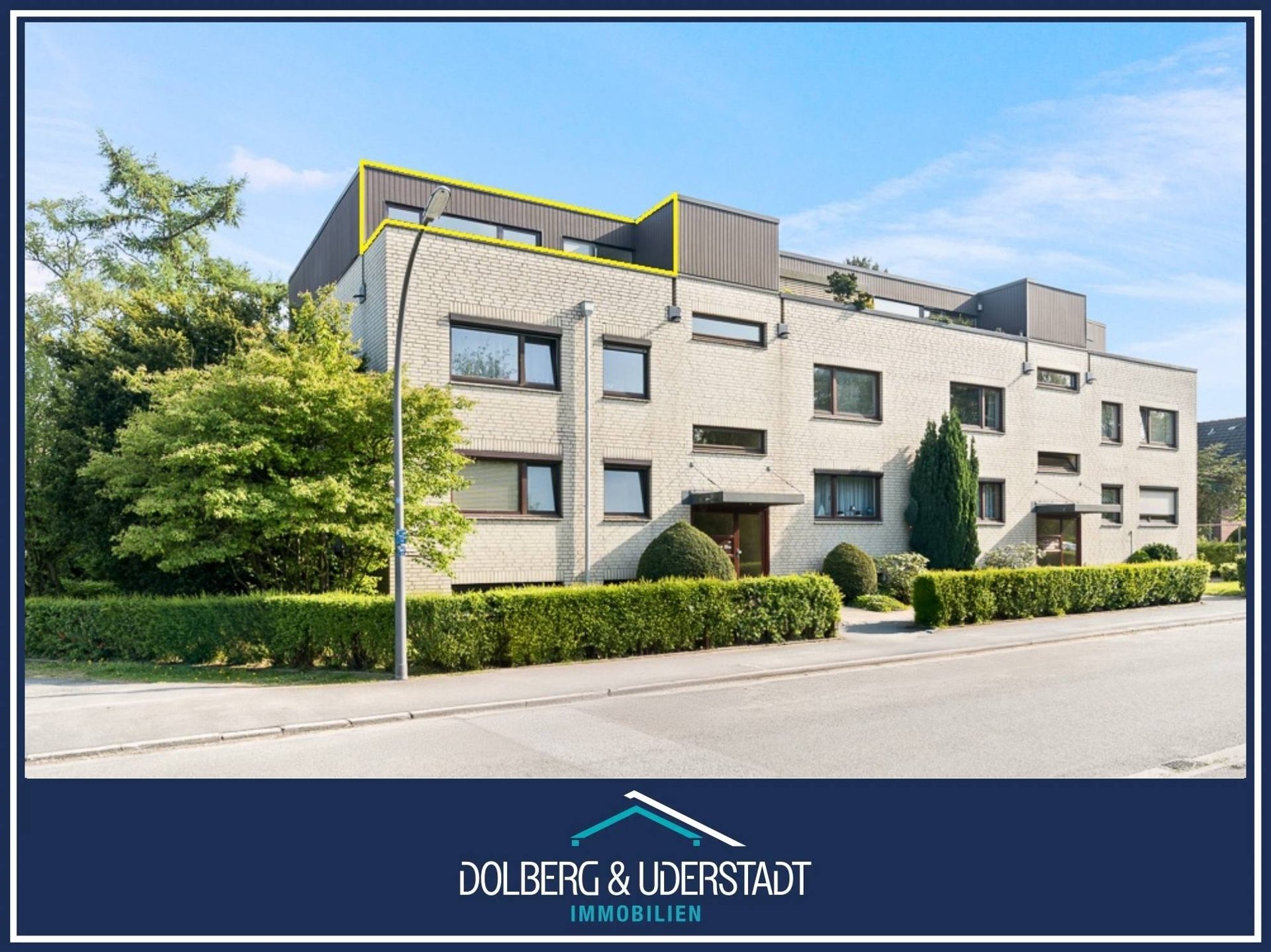 Immobilienangebot - Hamburg / Meiendorf - Alle - Modernisierte 3-Zimmer-Wohnung inkl. Tiefgaragenstellplatz – sofort bezugsfrei
