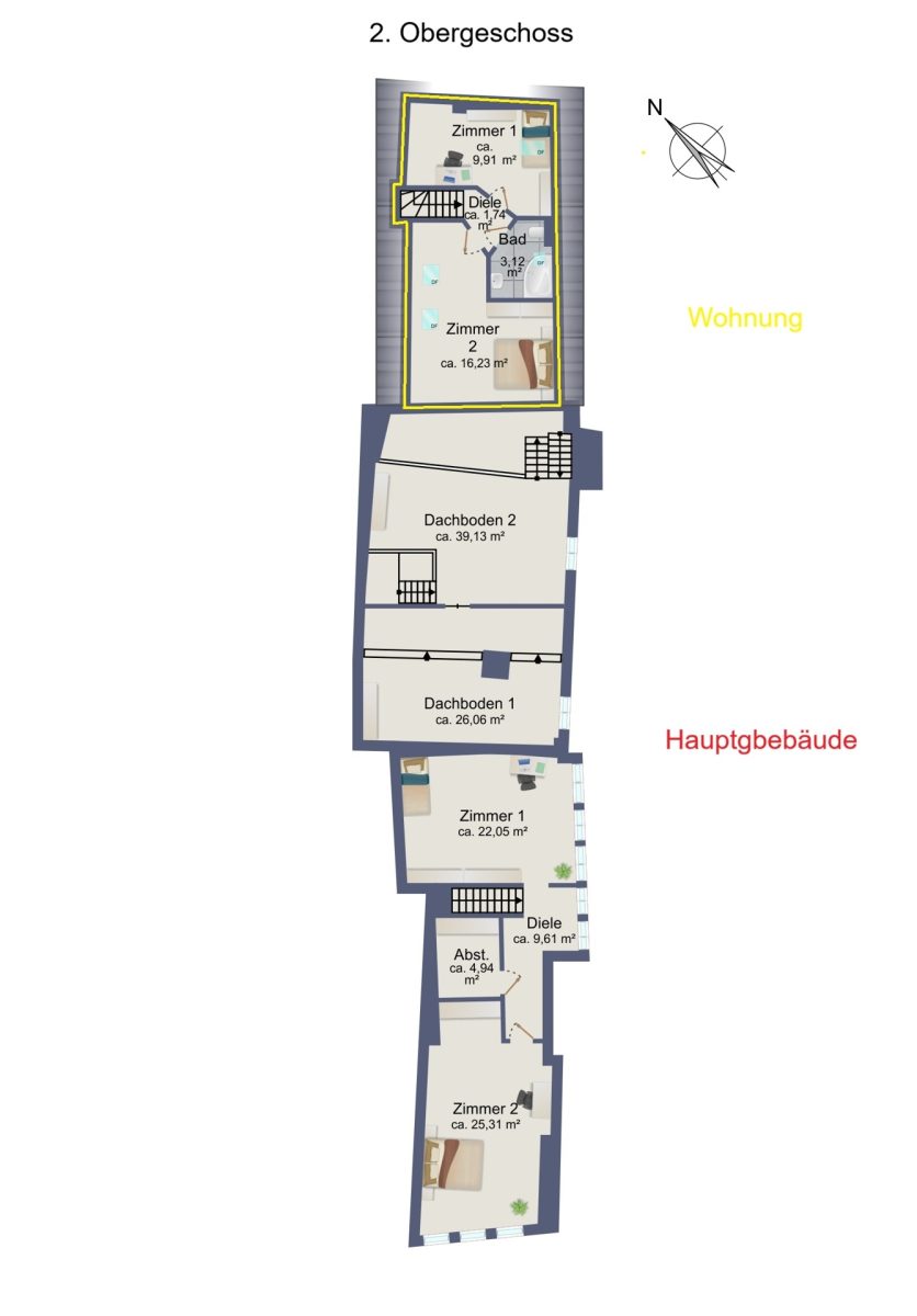 Immobilienangebot - Lübeck / Innenstadt - Alle - Wohn- und Geschäftshaus im Herzen des Lübecker Zentrums