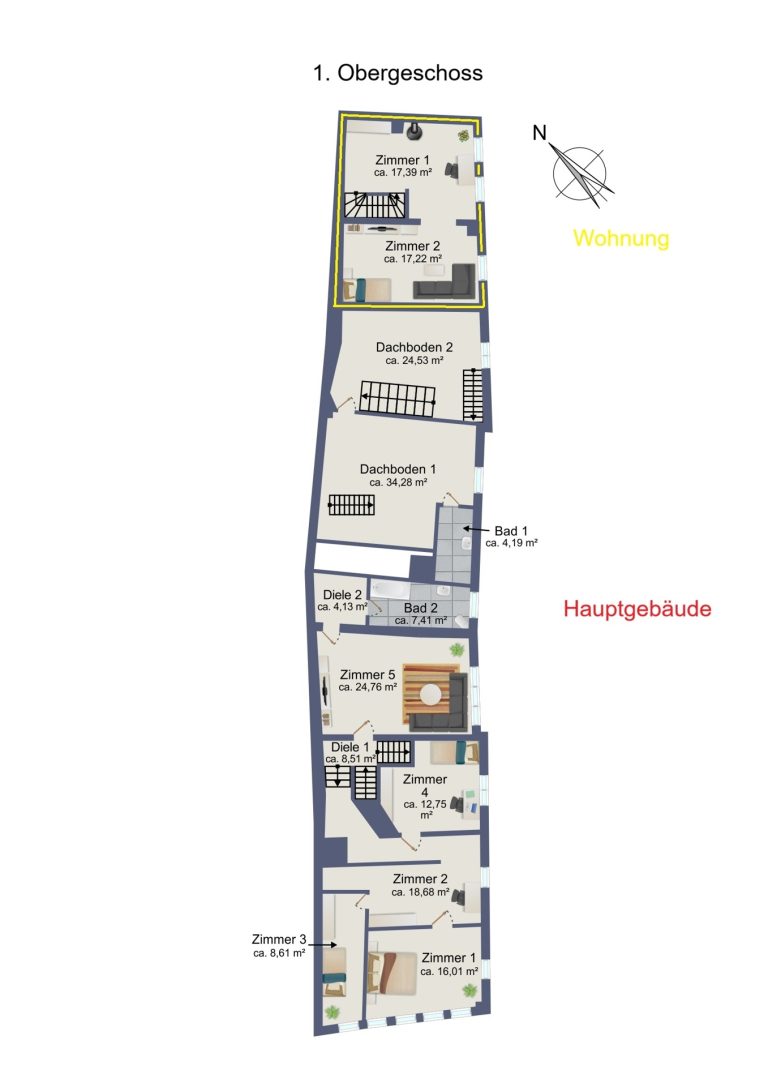 Immobilienangebot - Lübeck / Innenstadt - Alle - Wohn- und Geschäftshaus im Herzen des Lübecker Zentrums