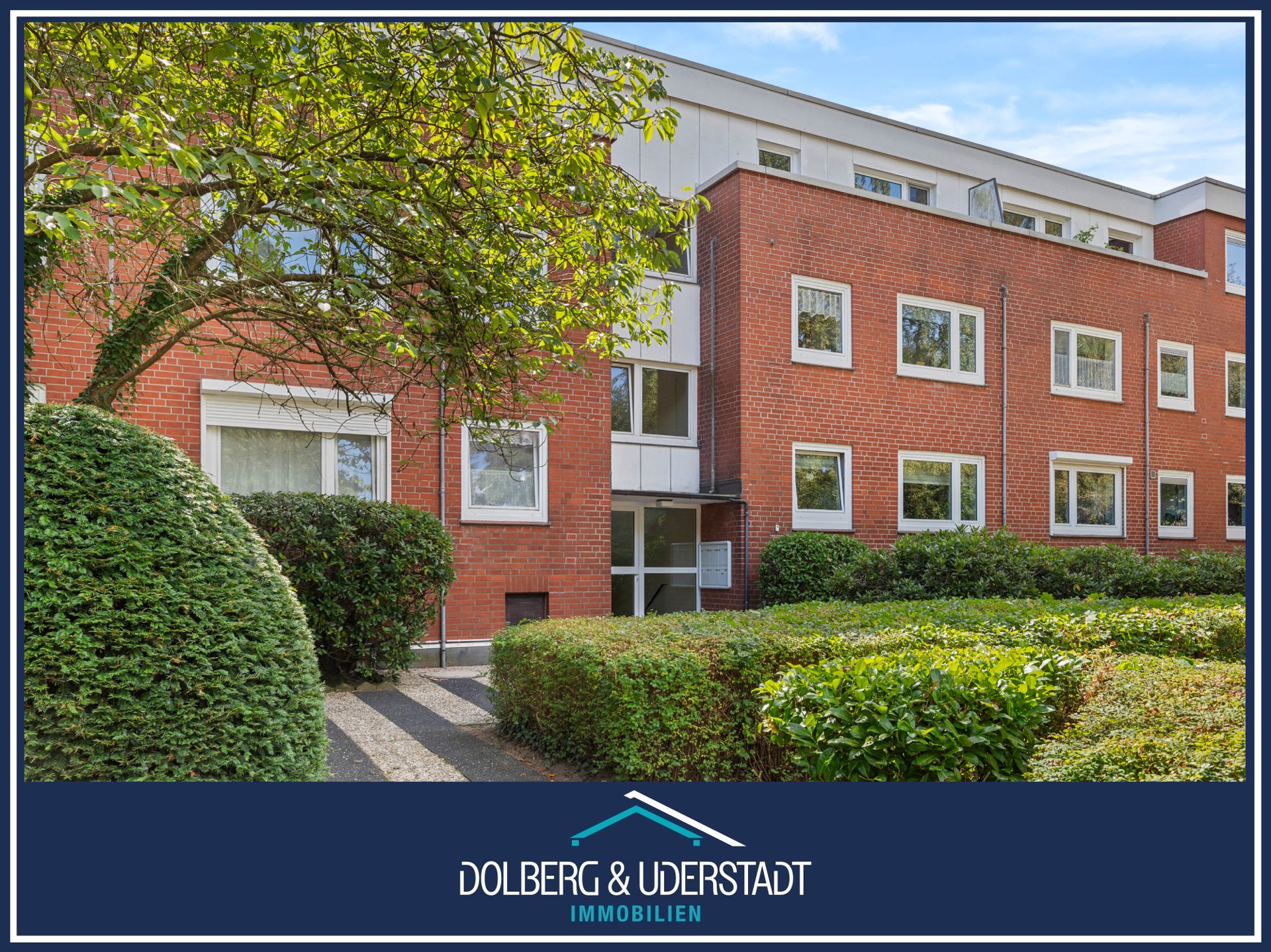 Immobilienangebot - Hamburg / Tonndorf - Alle - Attraktive 2-Zimmerwohnung in Sackgassenlage von HH-Tonndorf