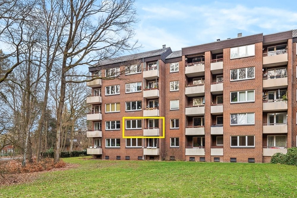 Immobilienangebot - Ahrensburg - Alle - Erstbezug nach Sanierung - 2 Zimmer Wohnung, mit Balkon & Stellplatz