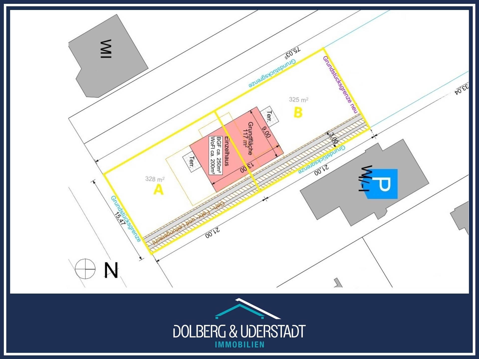 Immobilienangebot - Hamburg / Bergstedt - Alle - Baupartner gesucht für Neubau-Doppelhaus inmitten der Walddörfer