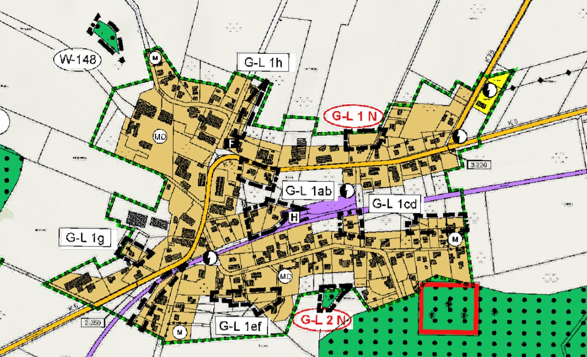 Immobilienangebot - Gödenstorf / Lübberstedt - Alle - 1500m² Baugrundstück in der Lüneburger Heide, Feldrandlage und Sackgassenende