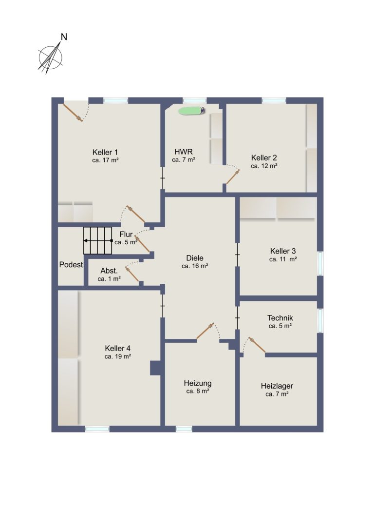 Immobilienangebot - Hamburg / Meiendorf - Alle - Schönes Meiendorf: Großes Wohnhaus mit 8 Zimmern sowie Vollkeller und schönem Garten