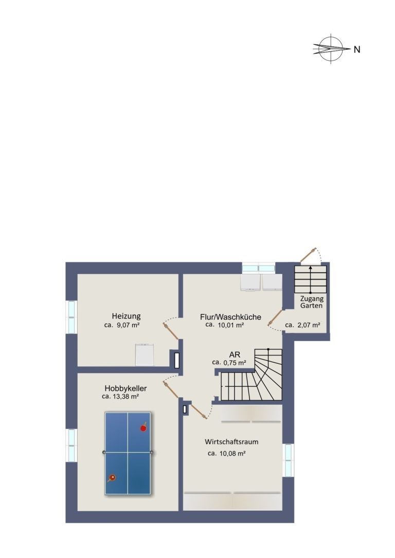 Immobilienangebot - Hamburg / Rahlstedt - Alle - Ihr modernisiertes familienfreundliches Zuhause im grünen Hamburg-Rahlstedt
