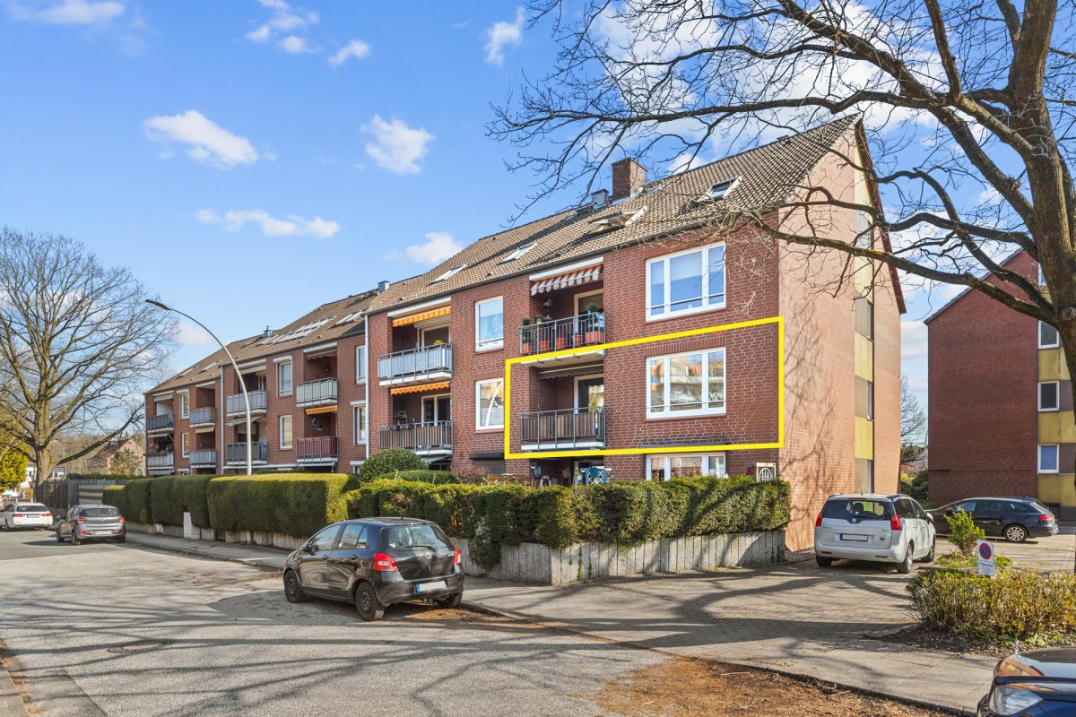 Immobilienangebot - Halstenbek - Alle - Lichtdurchfluteter Wohntraum: Sehr gepflegte 3-Zimmer-Wohnung mit einladendem Balkon