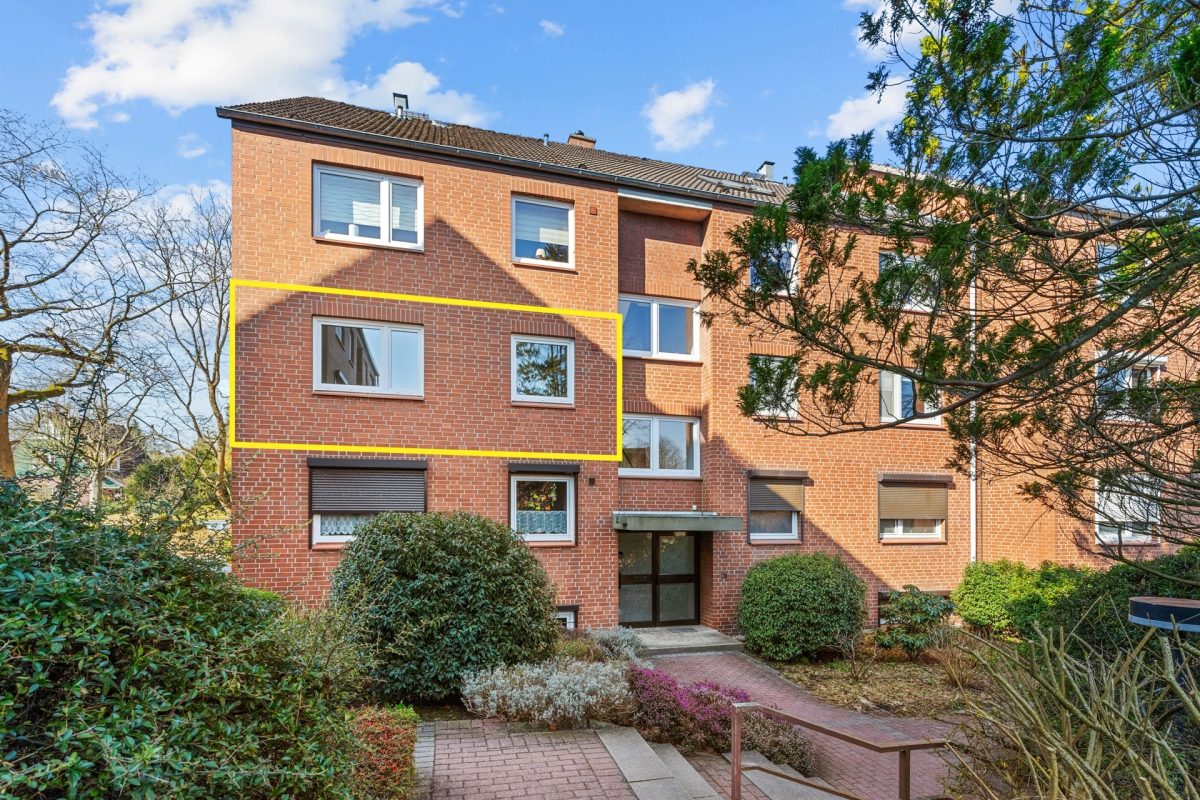Immobilienangebot - Halstenbek - Alle - Lichtdurchfluteter Wohntraum: Sehr gepflegte 3-Zimmer-Wohnung mit einladendem Balkon