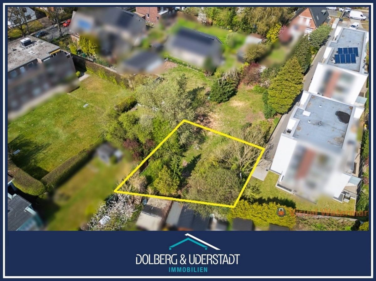 Immobilienangebot - Hamburg / Farmsen-Berne - Alle - Hamburg-Farmsen: Grundstück für ein Einfamilienhaus – positiver Bauvorbescheid liegt vor