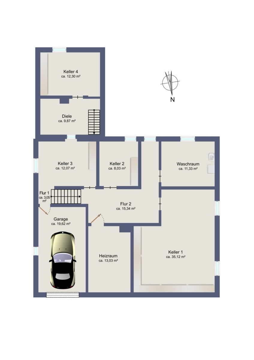 Immobilienangebot - Hamburg / Tonndorf - Alle - Ideal für große Familien oder Mehrgenerationen: Einfamilienhaus mit 271 m² Wohnfläche