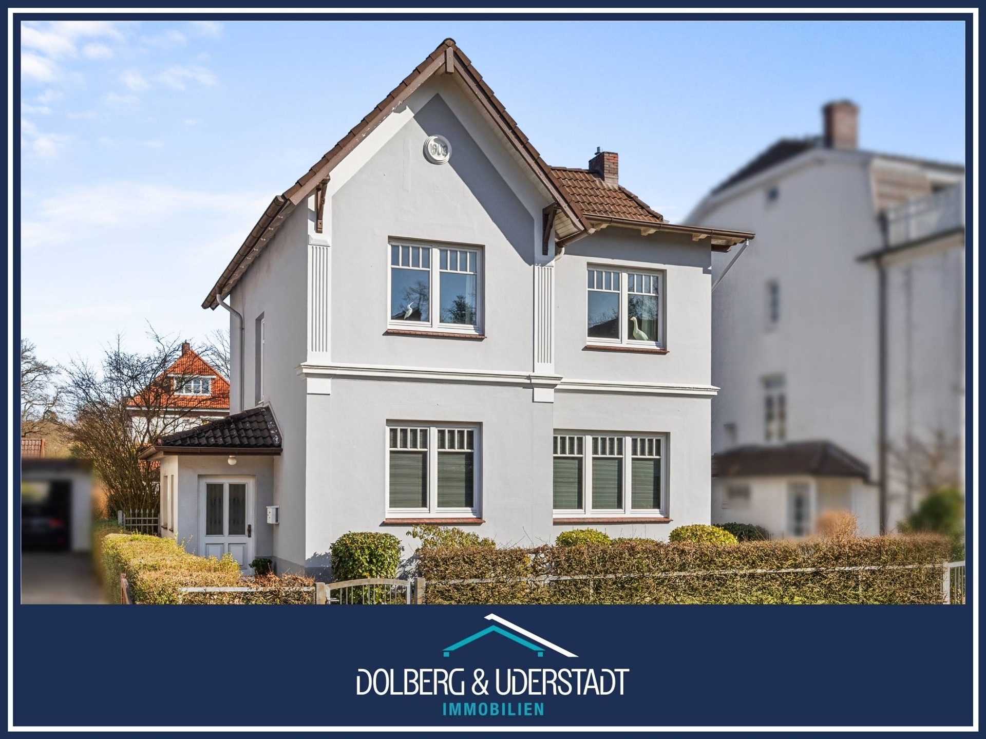 Immobilienangebot - Hamburg / Rahlstedt - Alle - LETZTE CHANCE: Jugendstil Villa mit Stuck und Holzdielen in zentraler Lage von Rahlstedt