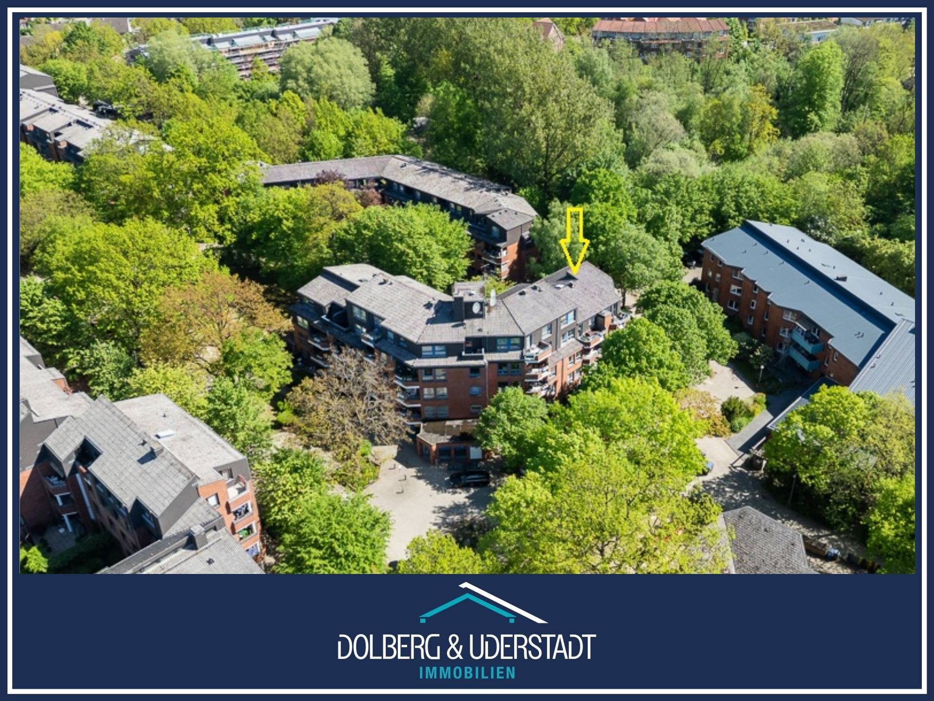 Immobilienangebot - Ahrensburg - Alle - 2,5-Zi.-Terrassenwohnung in grüner Lage inkl. 2 Tiefgaragenstellplätzen - attraktive Kapitalanlage