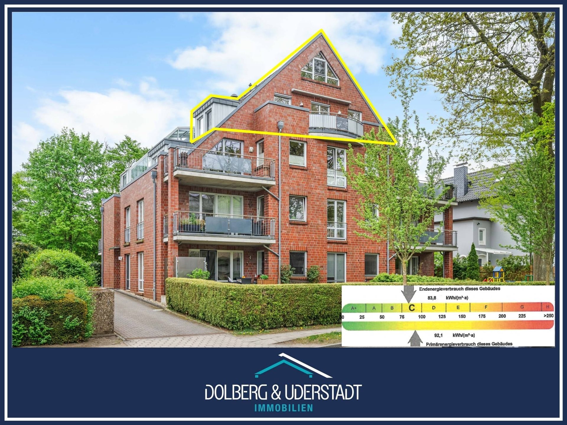 Immobilienangebot - Hamburg / Rahlstedt - Alle - Maisonette Eigentumswohnung in ruhiger Wohnlage von Alt-Rahlstedt