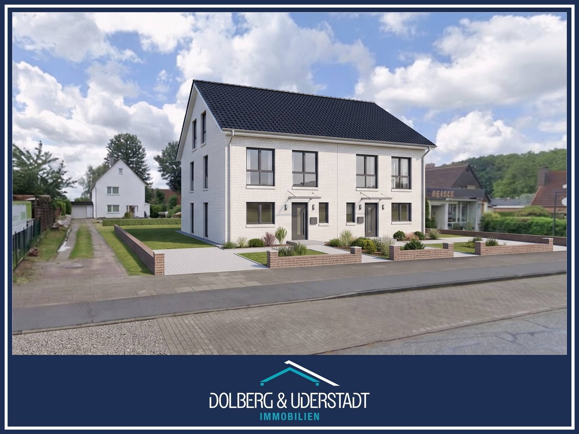 Immobilienangebot - Barsbüttel - Alle - Baugrundstück für genehmigtes MFH 5 WE ca. 320 m² oder mit Doppelhäuser in Barsbüttel